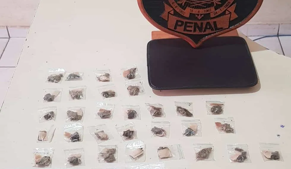 Em revista, drogas e estoques são apreendidos em cela de presídio no Acre