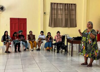Mulheres da Floresta - Encontros de Saberes, Lutas e Resistências realizado na Semana Chico Mendes 2023 (Fotos: @damascenofernanda__)