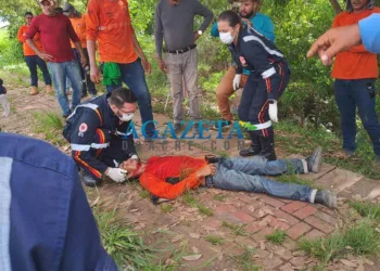 Homem é baleado com vários disparos de arma de fogo enquanto trabalhava em obra de Rio Branco
