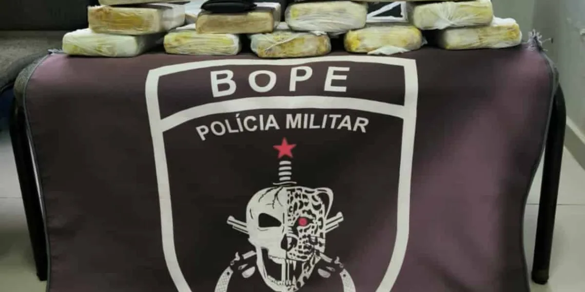 Bope apreende mais de 12 quilos de entorpecentes no Calafate
