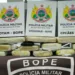 Bope apreende mais de 13 quilos de entorpecentes no Calafate e homem é preso