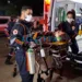 Ciclista fica gravemente ferida após bater em buraco na estrada do Quinari