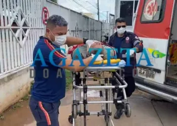 Colono fica ferido após acidente entre motos em estrada no interior do Acre