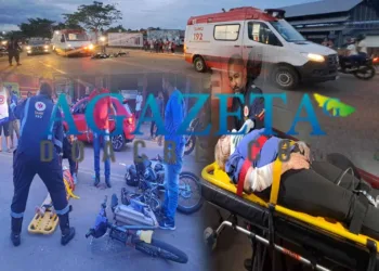 Colisão deixa três idosos gravemente feridos em Rio Branco