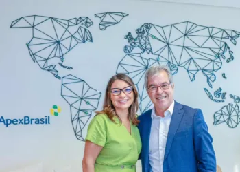 Jorge Viana recebe Janja na ApexBrasil e discute empoderamento feminino - Foto: Reprodução