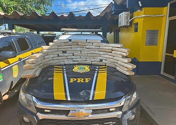 PRF apreende 60 quilos de skunk com valor de mercado estimado em R$ 1,5 milhão