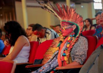 Seminário reuniu lideranças, autoridades e representantes indígenas para debater pautas importantes. Foto: Neto Lucena/Secom