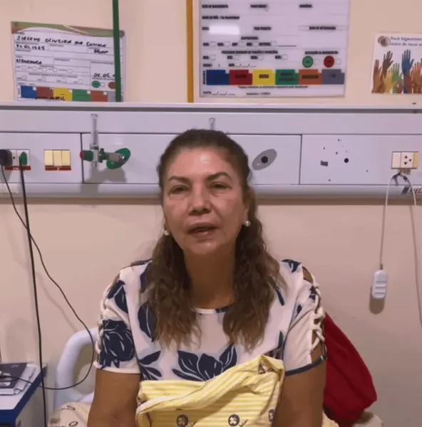 Vereadora Lene Petecão recebe alta da UTI e segue internada no Santa Juliana