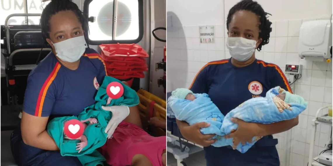 Mãe dá à luz gêmeos em viatura do Samu a caminho de maternidade no interior do Acre