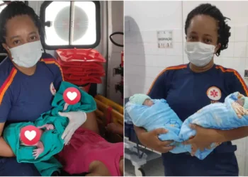 Mãe dá à luz gêmeos em viatura do Samu a caminho de maternidade no interior do Acre