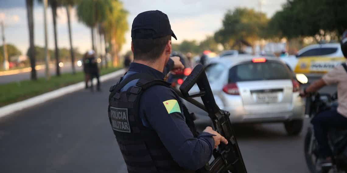 Segurança Pública realiza segunda fase da Operação Guardiões da Cidade em Rio Branco. Foto: Dhárcules Pinheiro/Sejusp