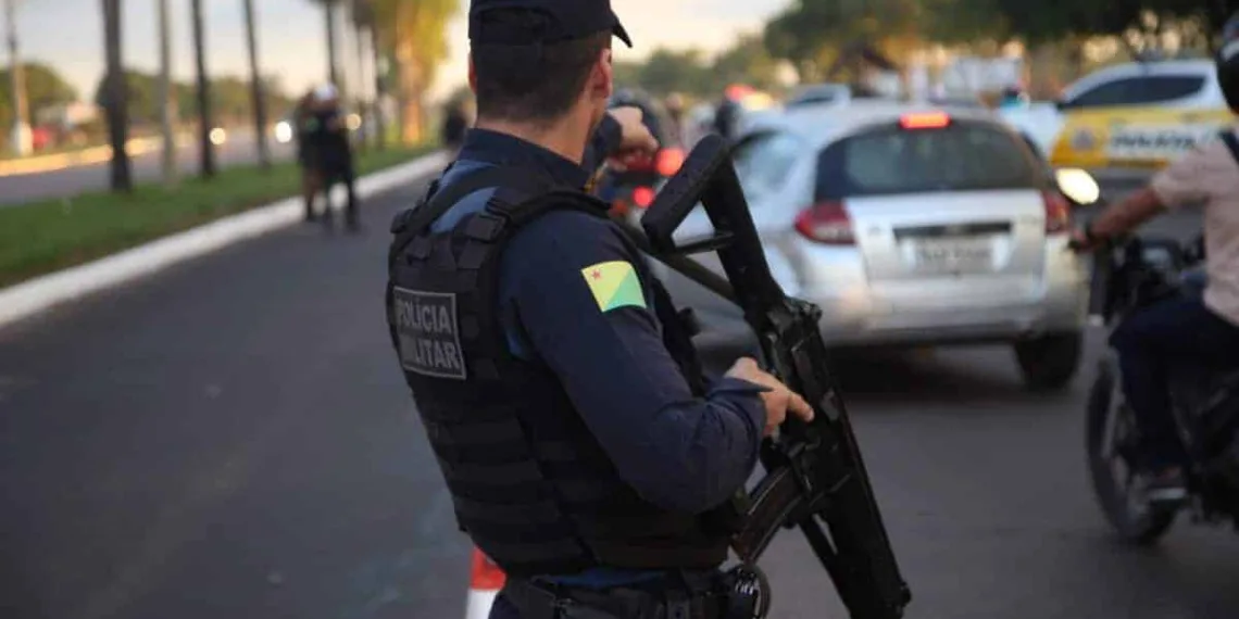 Segurança Pública realiza segunda fase da Operação Guardiões da Cidade em Rio Branco. Foto: Dhárcules Pinheiro/Sejusp