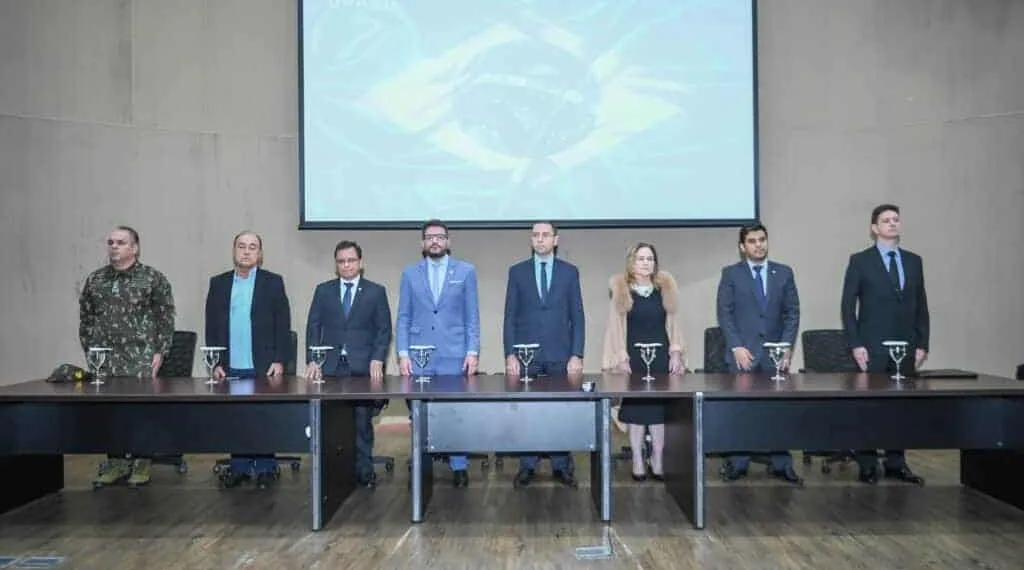 Governador esteve presente na posse da PF. Diego Gurgel/Secom