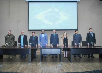 Governador esteve presente na posse da PF. Diego Gurgel/Secom