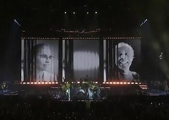 Madonna homenageia Marina Silva em show no Rio de Janeiro