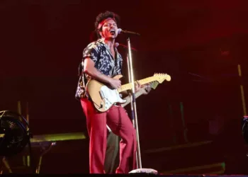Bruno Mars no The Town — Foto: Brazil News/Manu Scarpa