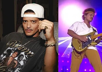 Após sucesso no The Town, Bruno Mars marca quatro shows no Brasil em 2024 — Foto: Reprodução