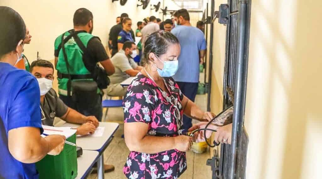 Mutirões de saúde são realizados com frequência nas unidades de saúde do estado. Foto: cedida