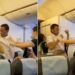 Passageiro tenta 'roubar' lugar de outro em avião e provoca violenta briga, que acaba ferindo comissária — Foto: Reprodução/X