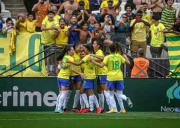Seleção Feminina de futebol: A Copa do Mundo de 2027 deve reunir 32 seleções, que se enfrentarão entre os meses de junho e julho.  - NAYRA HALM