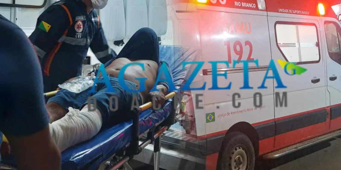 Homem de 32 anos sofre tentativa de homicídio enquanto caminhava por rua em Rio Branco