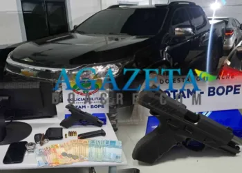 Trio é preso com arma, munição e dinheiro no Calafate