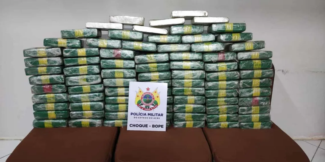 Bope apreende mais de 80 quilos de drogas em Rio Branco