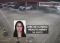 ÚLtimas imagens de Anic Herdy em Petrópolis, na Região Serrana no Rio, no dia 29 de fevereiro — Foto: Reprodução/Fantástico