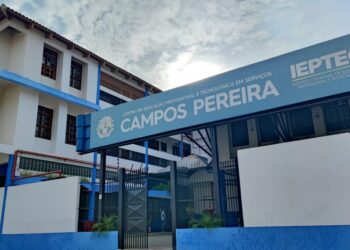 Cept Campos Pereira, em Rio Branco, local de matrículas e onde acontecerá o curso. Foto: Ascom/Ieptec