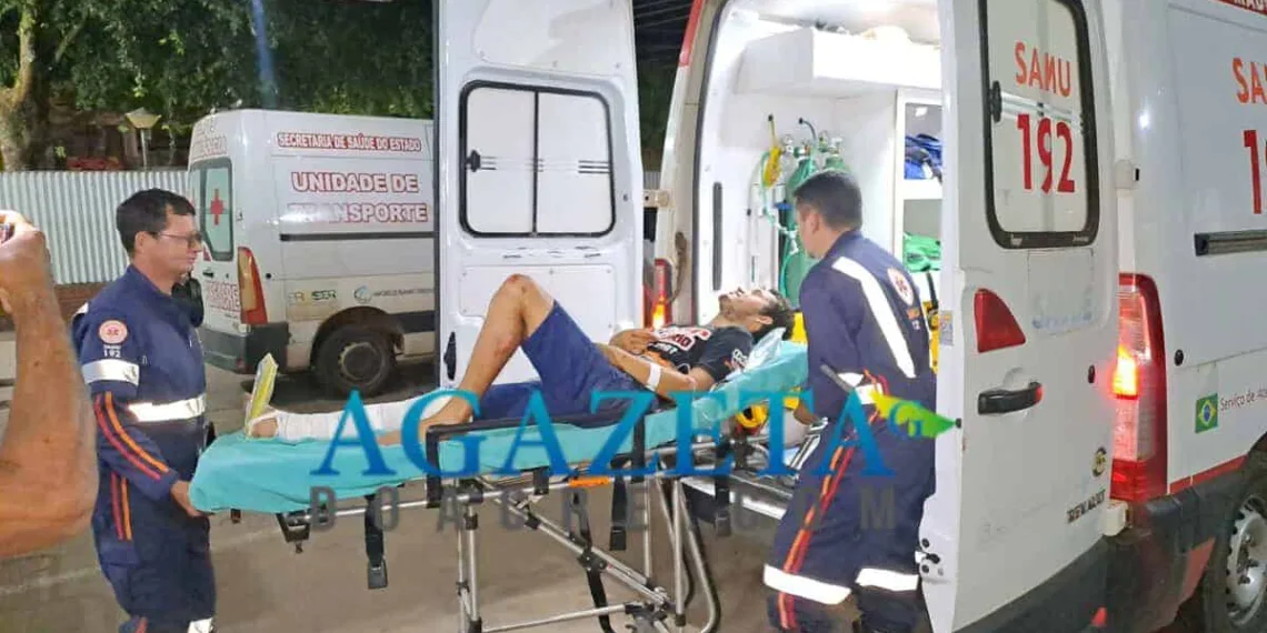 Colisão entre motos deixa quatro feridos; três deles vão parar no Pronto-Socorro