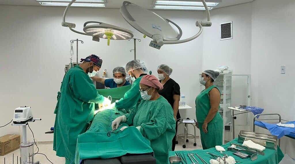 Programa Opera Acre beneficiou pacientes na sexta, 24, e sábado, 25, no Hospital Regional de Brasileia. Foto: cedida