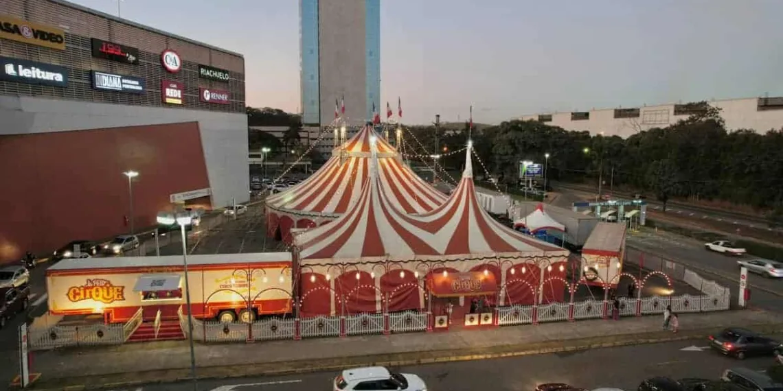 Espetáculo circense chega ao Acre e será no estacionamento do Via Verde Shopping