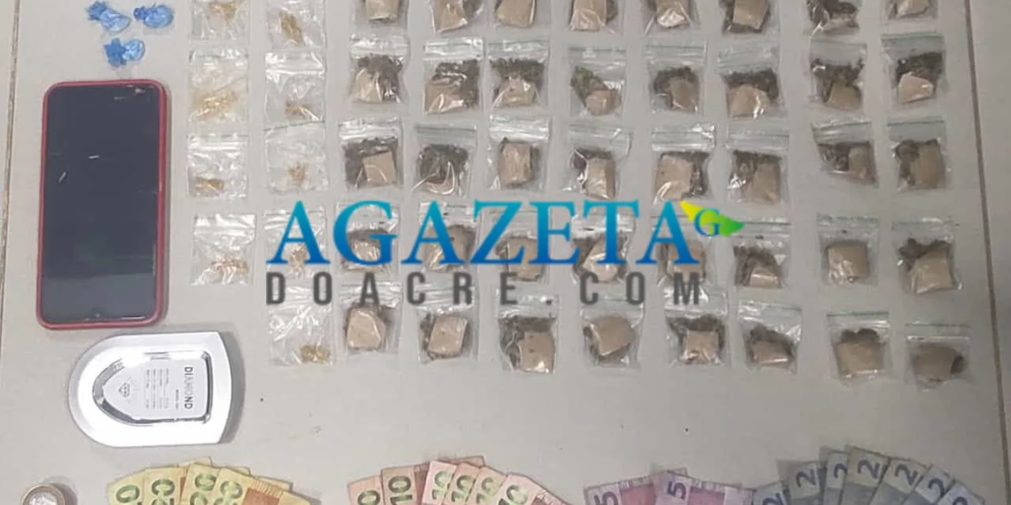 Homem é preso em flagrante suspeito de tráfico de drogas na Baixada da Sobral