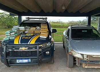 Homem é preso pela PRF transportando mais de 80 quilos de drogas no Acre