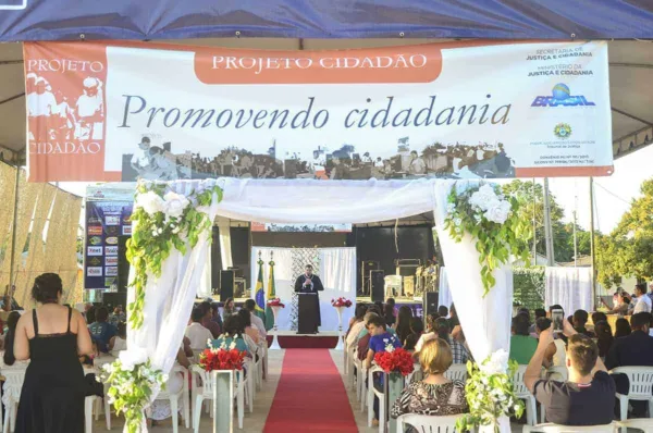 Inscrições para o casamento coletivo em Epitaciolândia encerram nesta quarta-feira