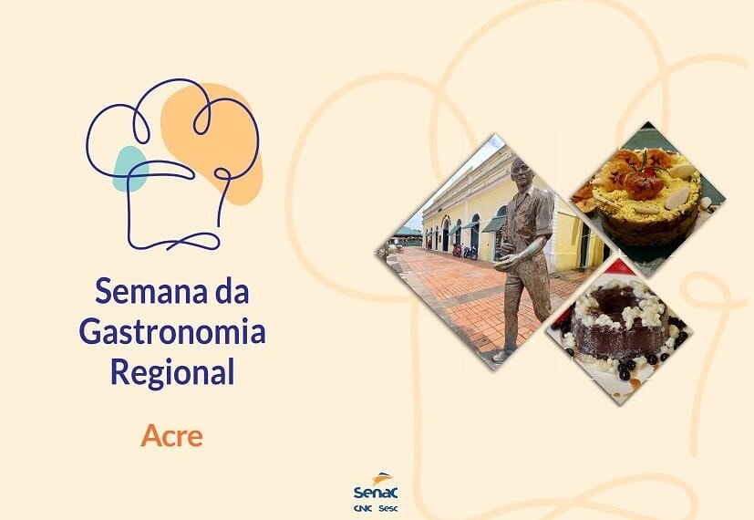 Chefs do Senac Acre apresentarão culinária regional em evento de gastronomia no Rio de Janeiro