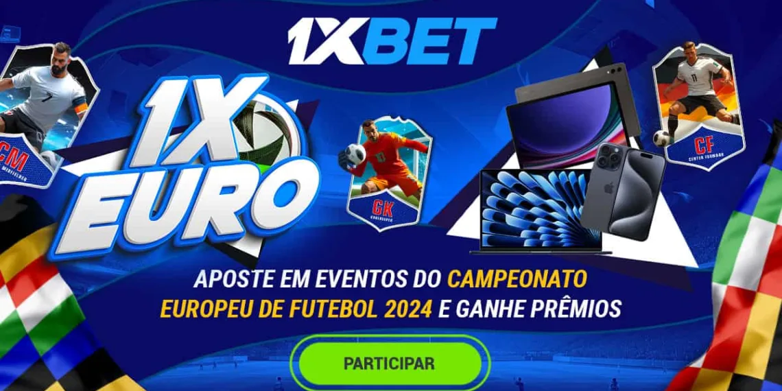 EURO24: Ganhe até $50.000 na nova promoção da 1xBet!