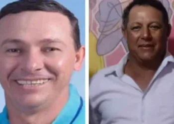 Vereador Tessinari (esquerda) e vítima Deuzimar (direita) - Fotos: Arquivo