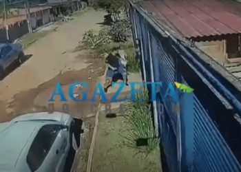 Vídeo mostra momento em que homem é esfaqueado por padrasto da namorada