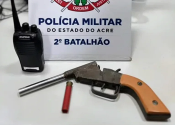 Polícia Militar prende monitorado com arma de fogo no Conjunto Habitacional Cidade do Povo