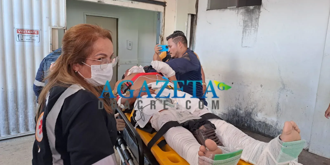 Motociclista perde o dedo da mão durante acidente de trânsito em Rio Branco