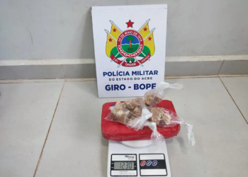 Após denúncia anônima, homem é detido por tráfico de drogas em Rio Branco