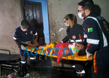 Mulher é brutalmente espancada com pedaço de madeira por membro de facção