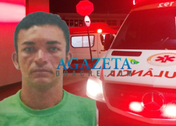Imagens mostram colisão de motociclista contra placa de trânsito em Rio Branco