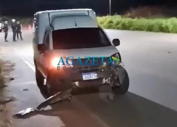 Conversão proibida quase termina em tragédia no Bairro Vila Acre, na capital