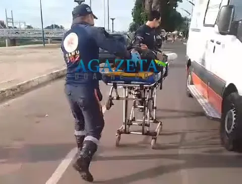 Motoboy é brutalmente espancado com pedaços de madeira