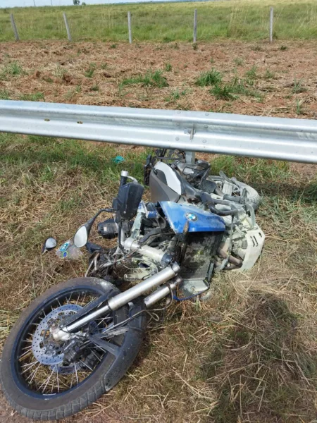 Grave acidente tira a vida de motociclista na 'Curva do Alemão' da BR-317