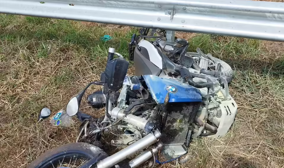 Grave acidente tira a vida de motociclista na 'Curva do Alemão' da BR-317