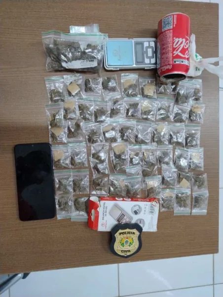 Dois homens são presos por tráfico de drogas em Rio Branco
