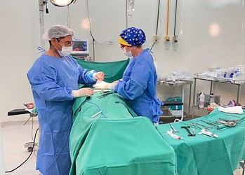 No Hospital da Mulher e da Criança do Juruá, em Cruzeiro do Sul, seis pacientes realizaram cirurgias ginecológicas. Foto: cedida